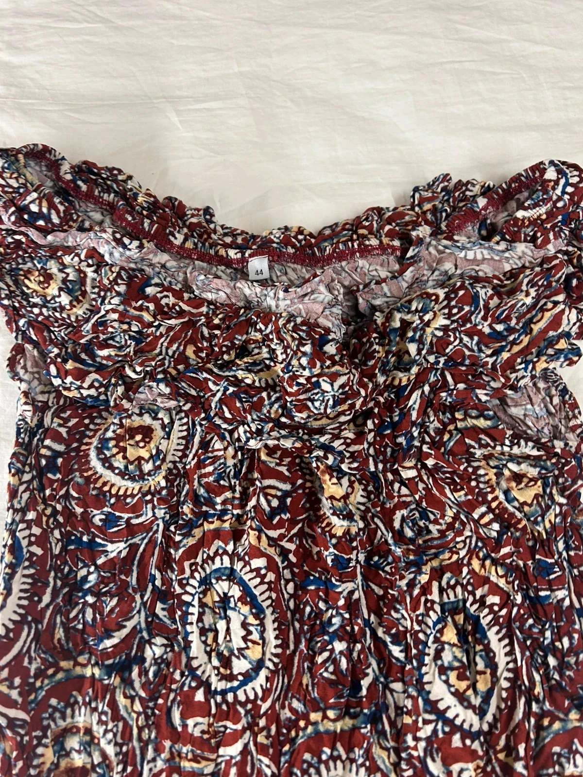 Veelkleurige vintage zomer jumpsuit – photo 7